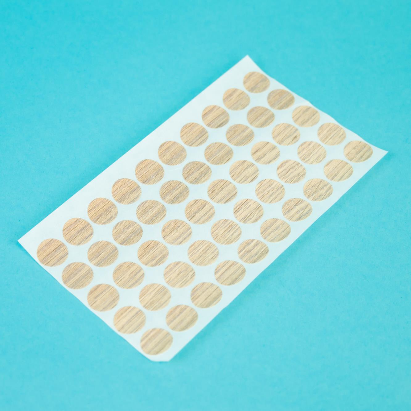 Auto-Trail Paper Dot 18mm Moyet Oak High Tack Per 20