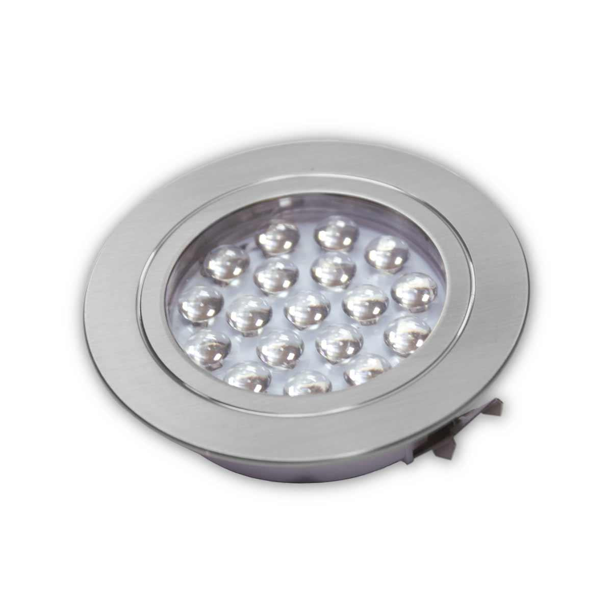 Dimatic Dimmable Recessed Downlight 68mm (12V / 1.58W / Warm White / IP20)