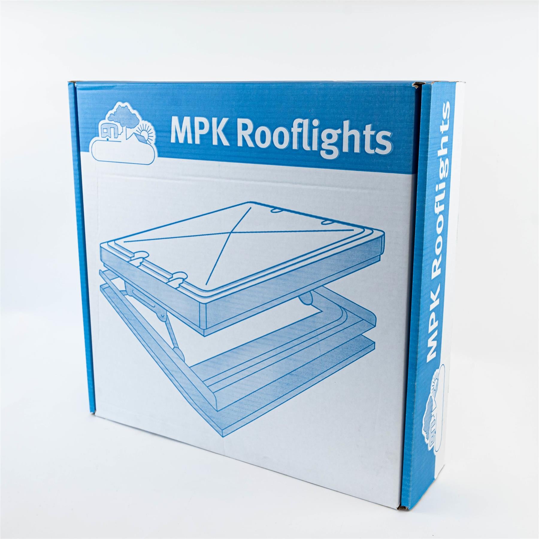 Rooflight c/w Flynet - White 400 x 400