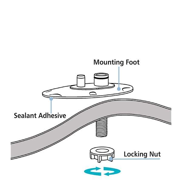 STATUS 270 Omni-Directional Antenna with VP2 Amplifier for Digital TV