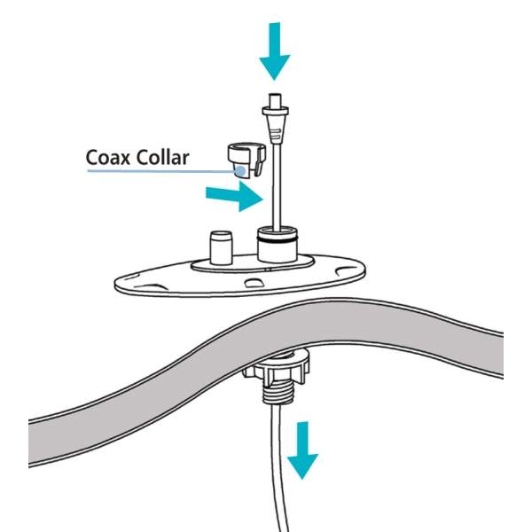 STATUS 270 Omni-Directional Antenna with VP2 Amplifier for Digital TV