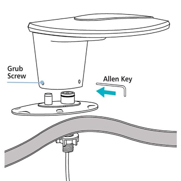 STATUS 270 Omni-Directional Antenna with VP2 Amplifier for Digital TV