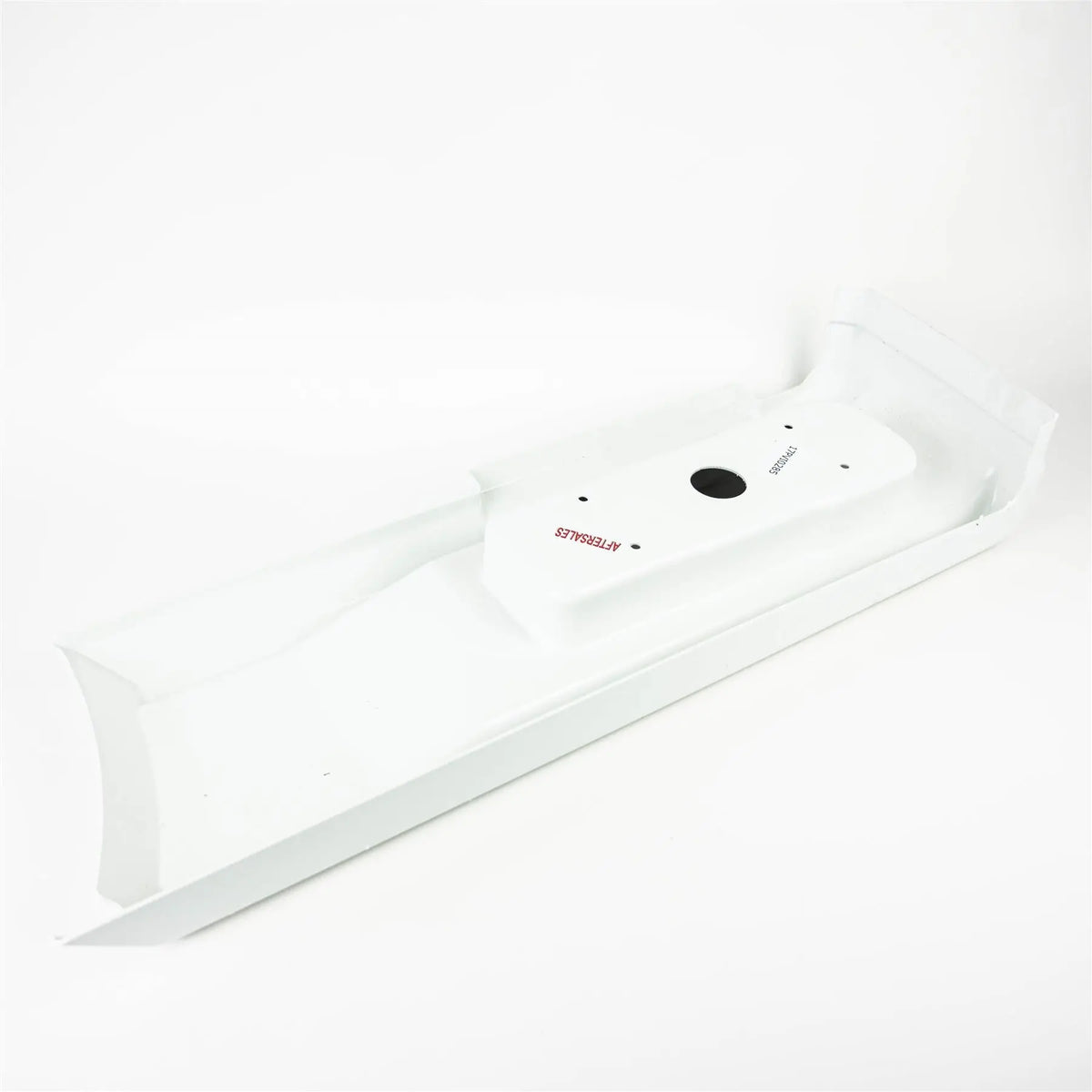 A white Elddis Encore rear nearside bumper light panel.