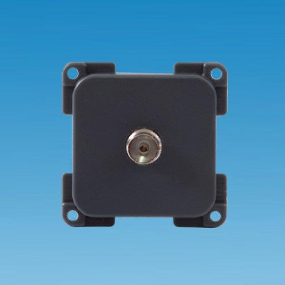 C-Line TV Socket Grey