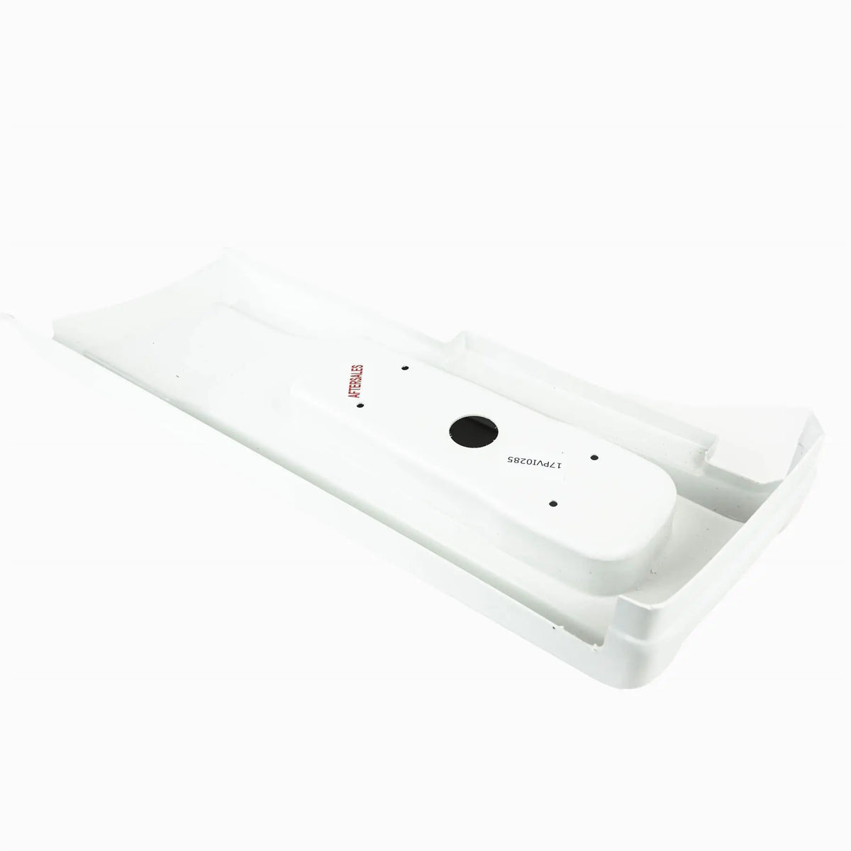A white Elddis Encore rear nearside bumper light panel.