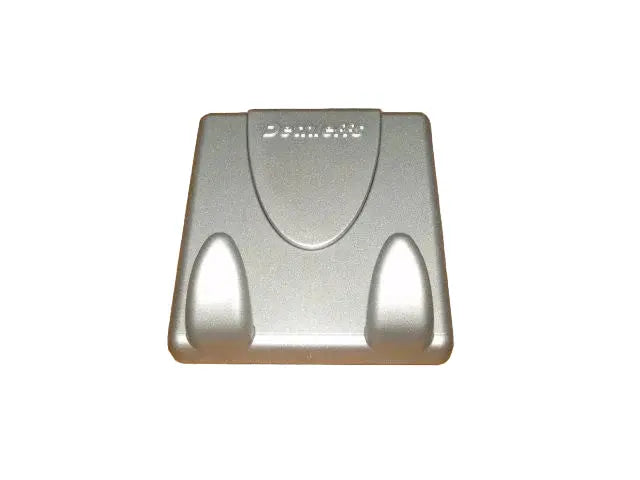 A silver Dethleffs motorhome coat hook.