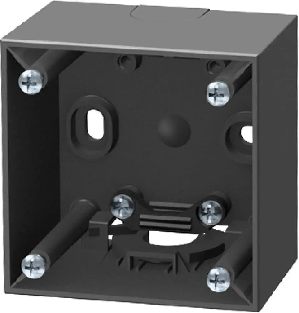 Berker Anthracite SURFACE MOUNT HOUSING 1 Gang Design Berker