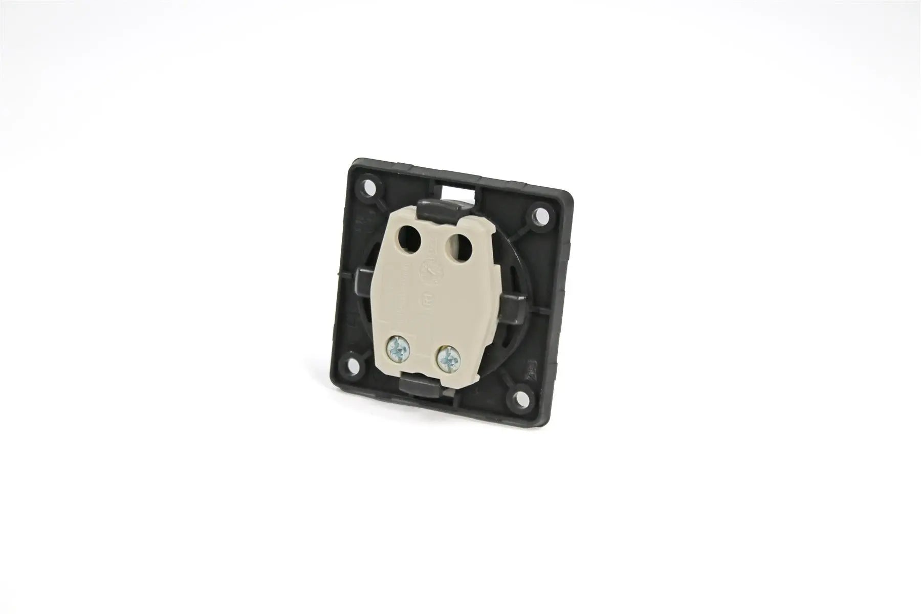 Berker Single Rocker Switch - Chrome Berker