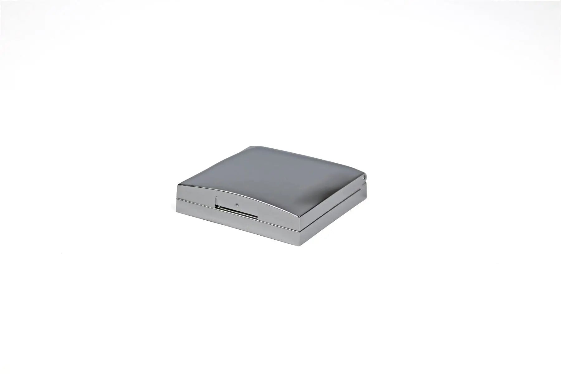 Berker Frame with Hinged Lid - Chrome Berker