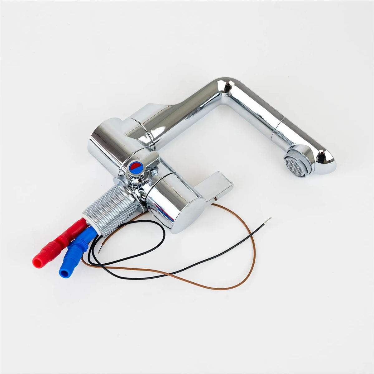 A chrome Dethleffs/Sunlight motorhome Comet Arona tap.