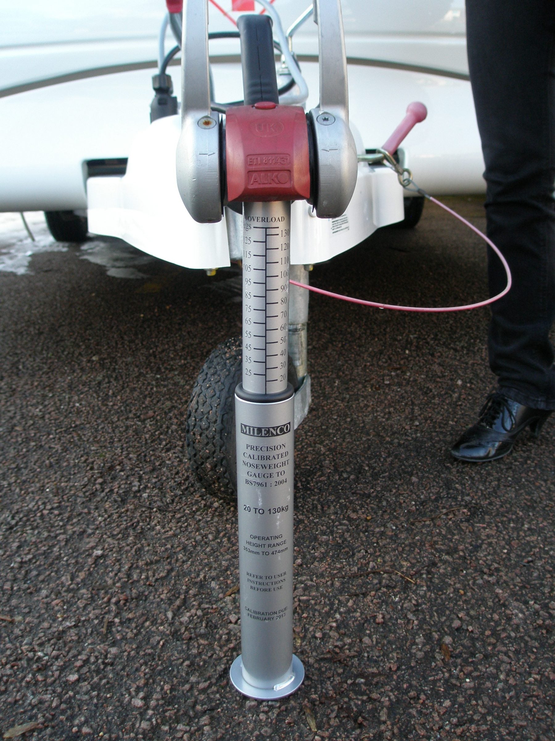 Milenco Noseweight Gauge 130kg – Accurate & Easy to Use Caravan Nose Weight Scale