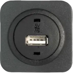 CBE USB Charger, Single. Grey CBE