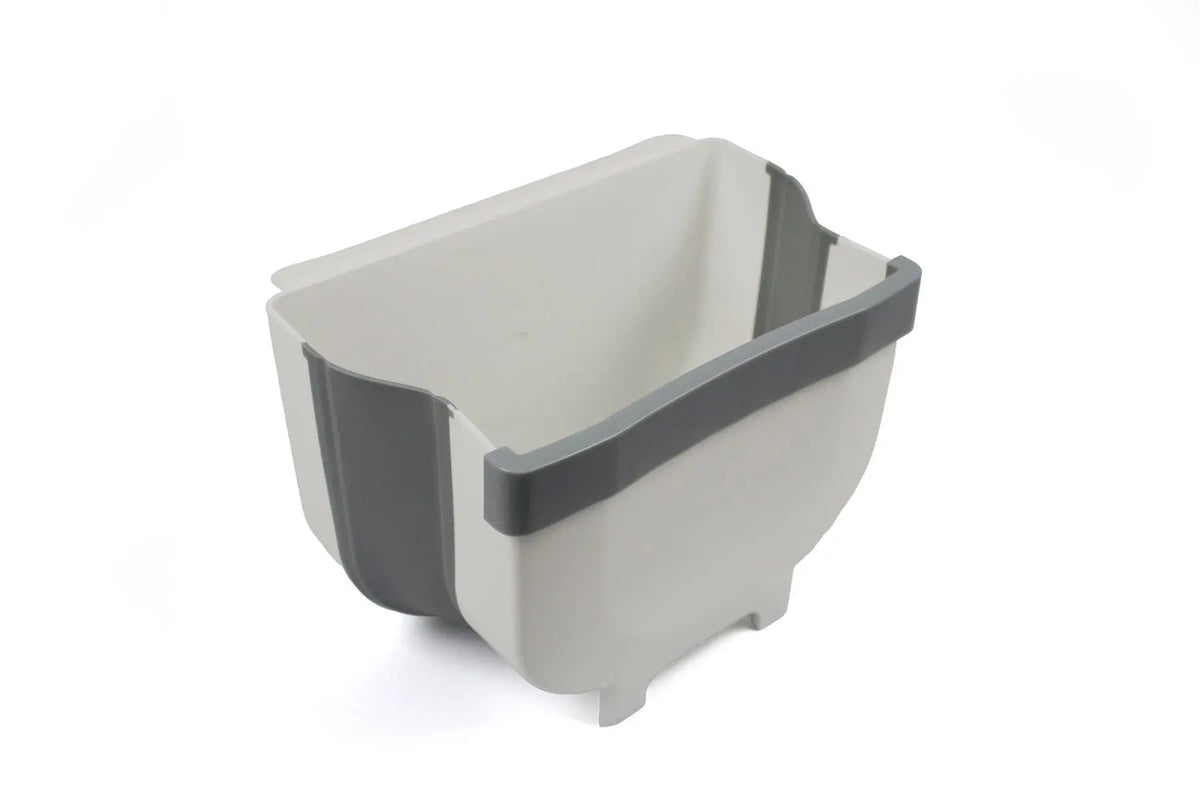 Small Collapsible Waste Bin - White/Grey Pennine Leisure Supplies