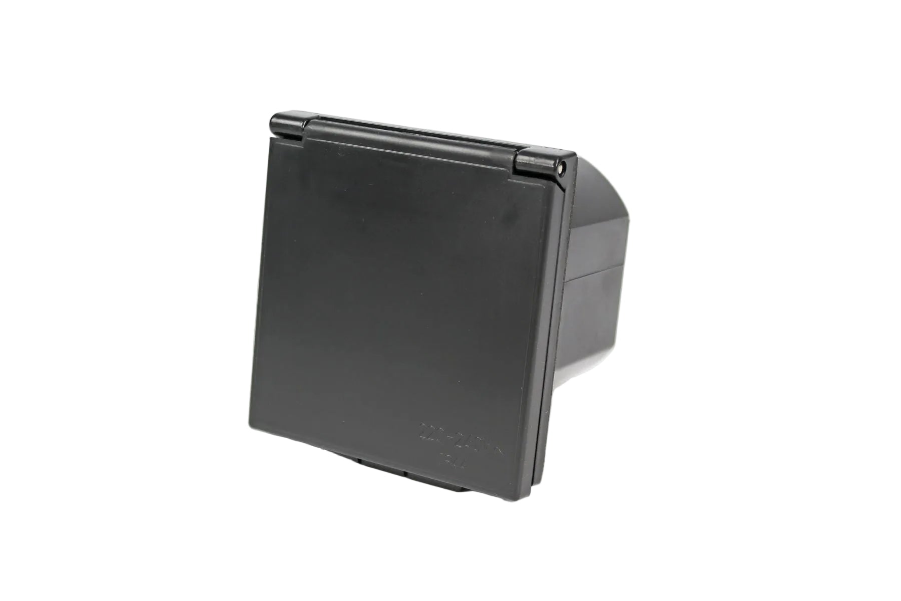Flush Fitting Mains Inlet - Black