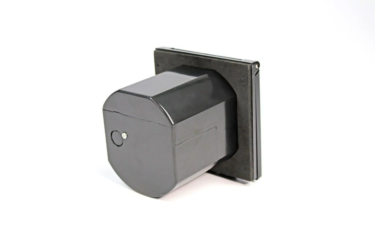 Flush Fitting Mains Inlet - Black Pennine Leisure Supplies