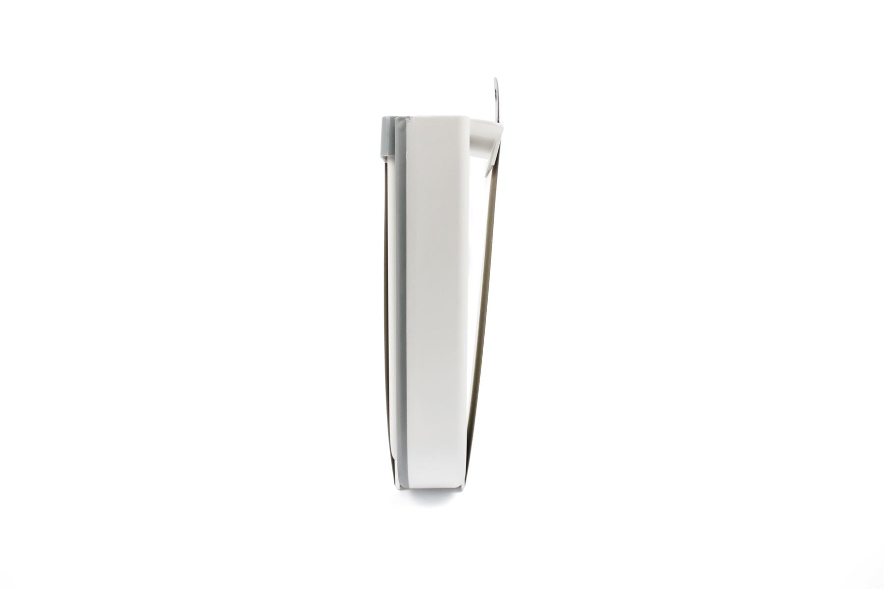 Large Collapsible Waste Bin - White/Grey