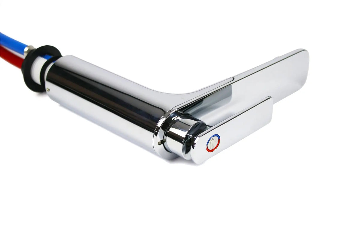 Swift Vector S Kitchen Tap with Pushfit Tails - Chrome Swift