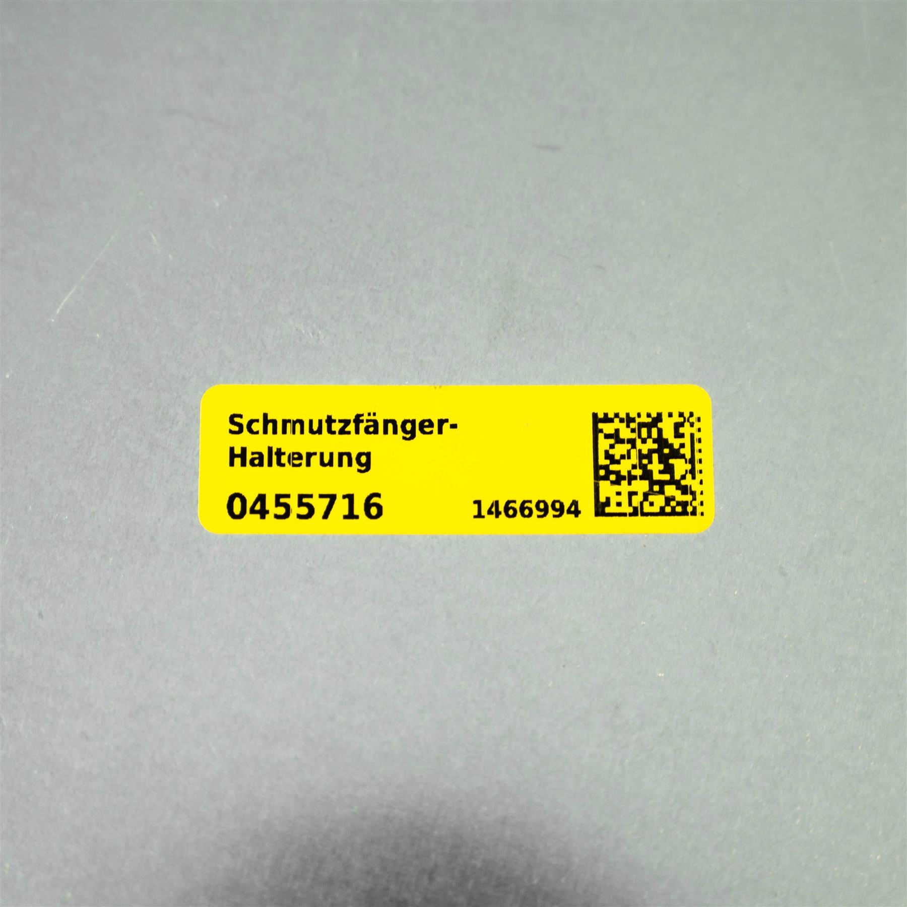 Dethleffs Mud guard Metal Plate / Holder (SMALL)