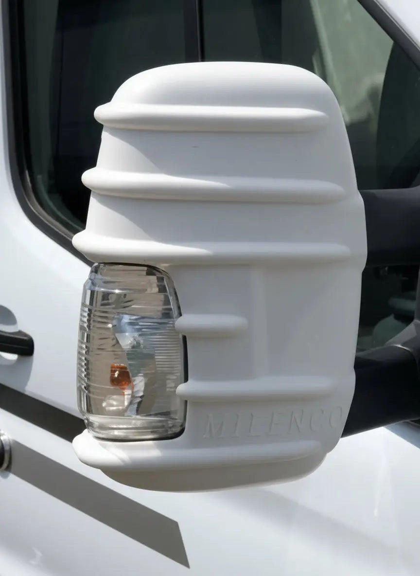Milenco Transit Motorhome - Twin Arm Mirror Protector Bumpers Milenco