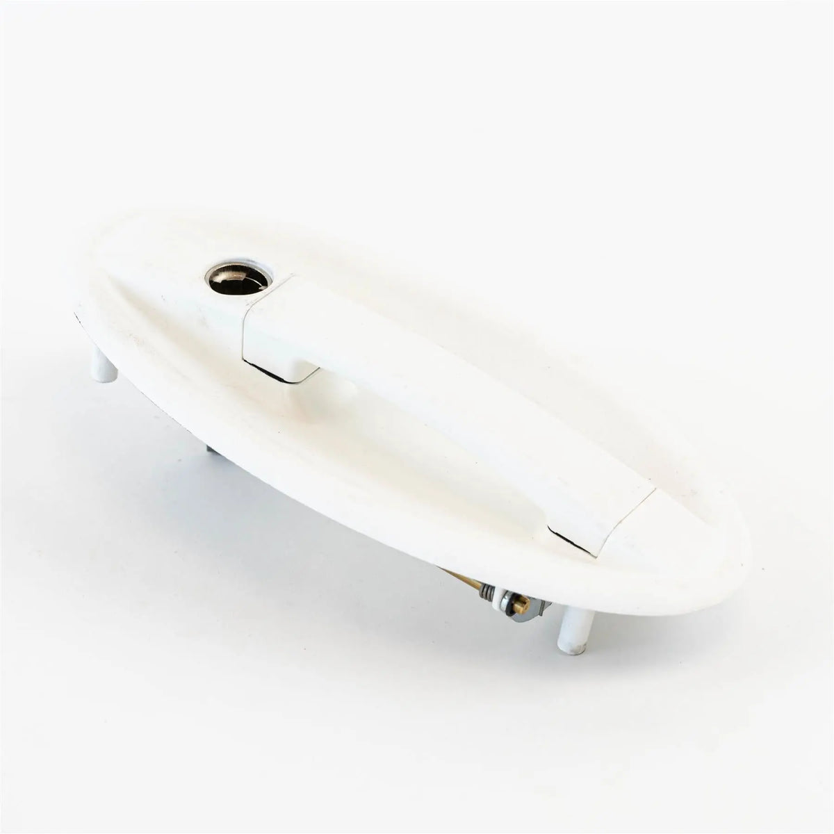 Roller Team Exterior Habitation Door Handle - White Roller Team
