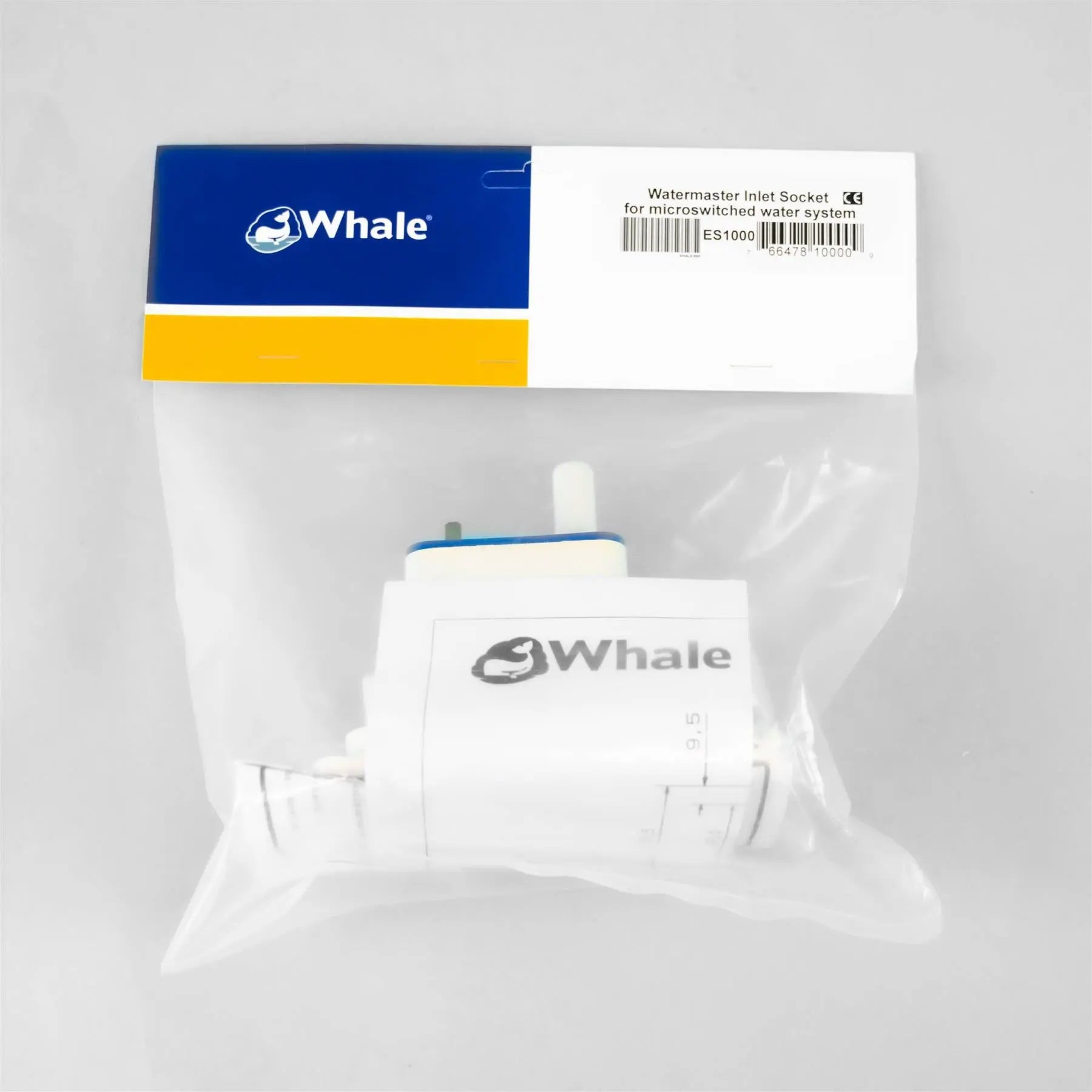 Whale Wastemaster Inlet Socket For Mircoswitched Water Systems Whale