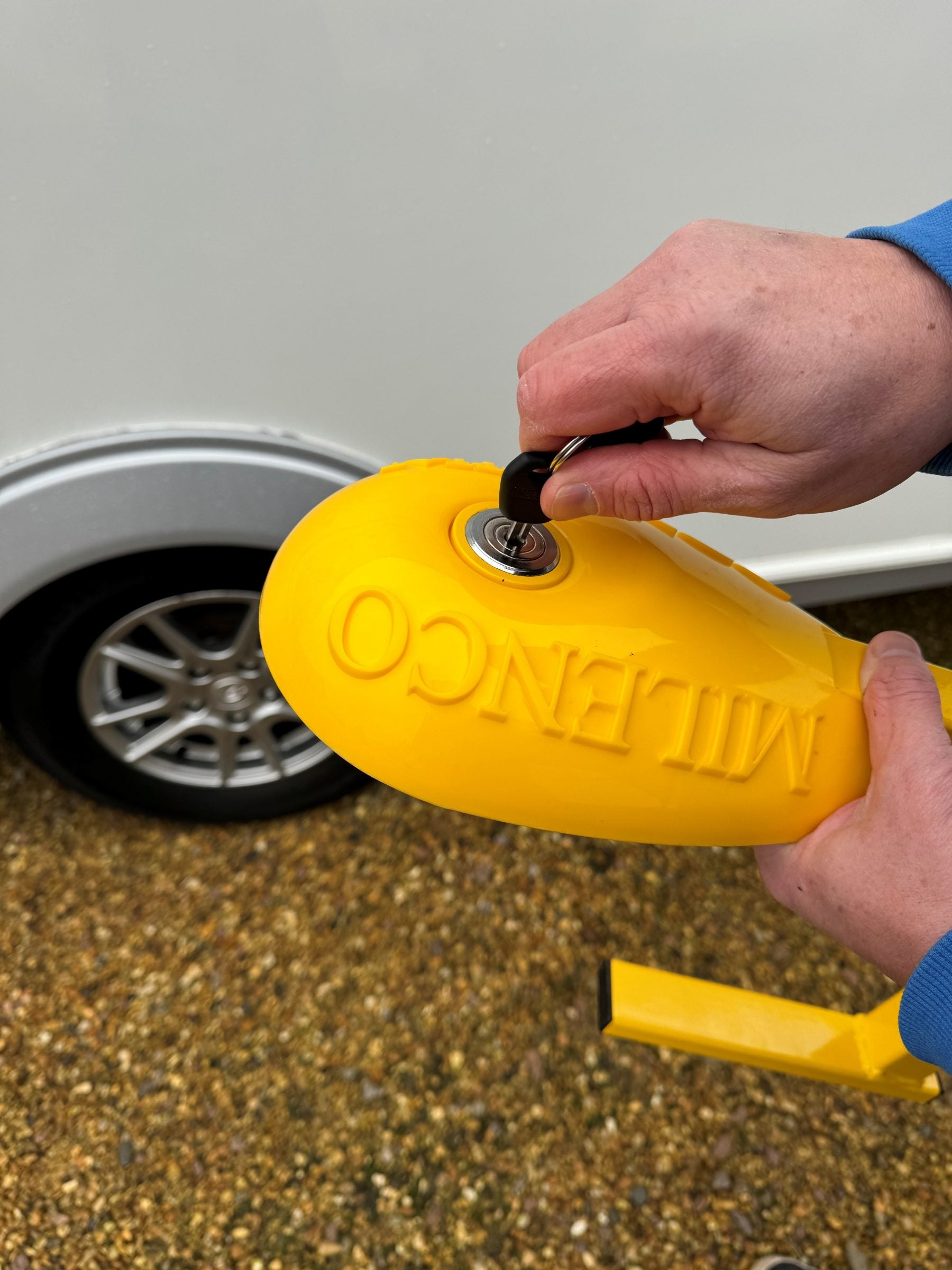Milenco Wraith 3 Caravan Wheel Lock