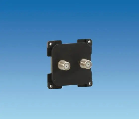 C-Line Double Satellite Socket Grey C-Line