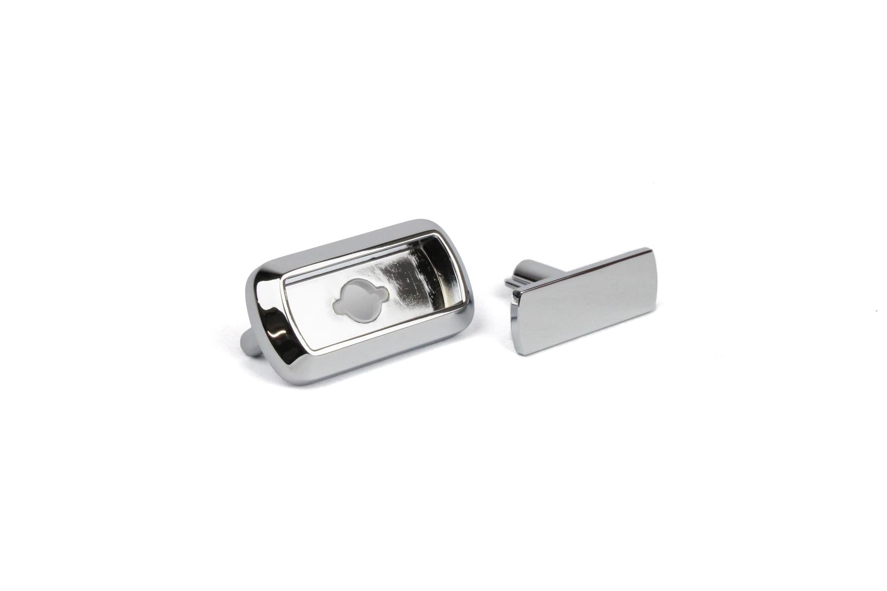 Swift 45mm Rosette Handle - Polished Chrome
