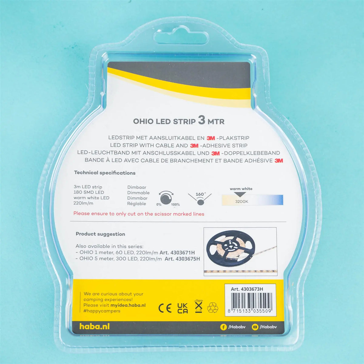 OHIO 3m LED Strip HABA