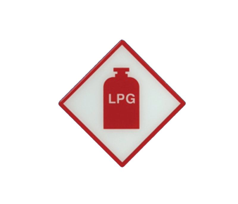 LPG Sticker