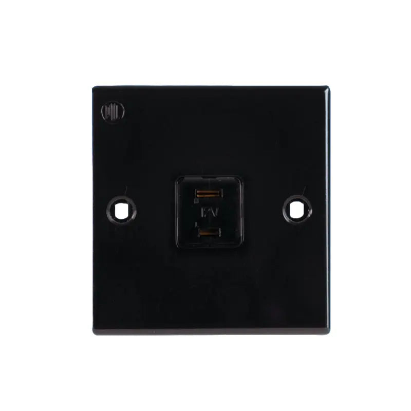 POWERPART 12 Volt Socket - Black Powerpart