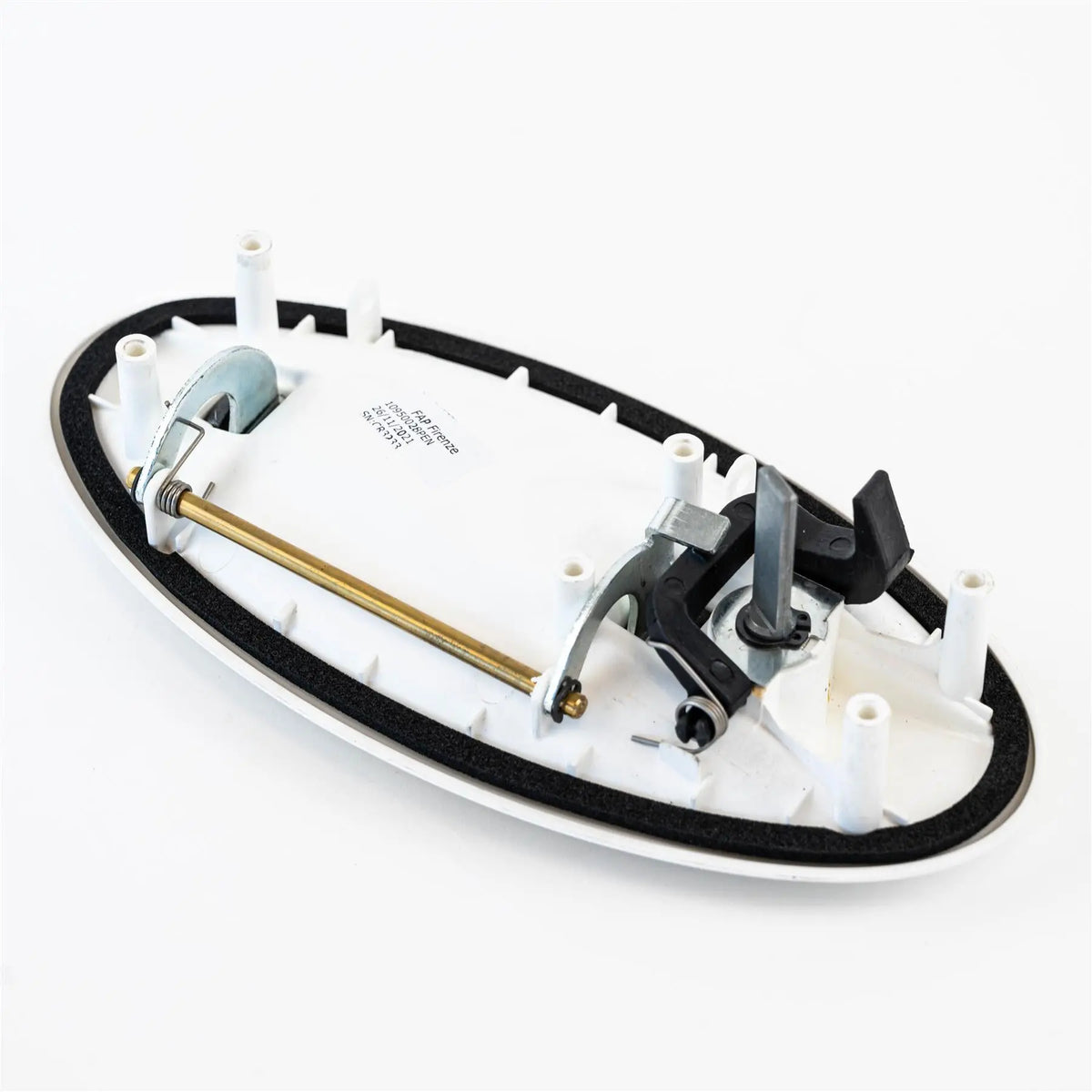 Roller Team Exterior Habitation Door Handle - White Roller Team