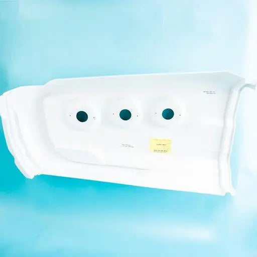 A white Auto-Trail F-Line motorhome O/S bumper.