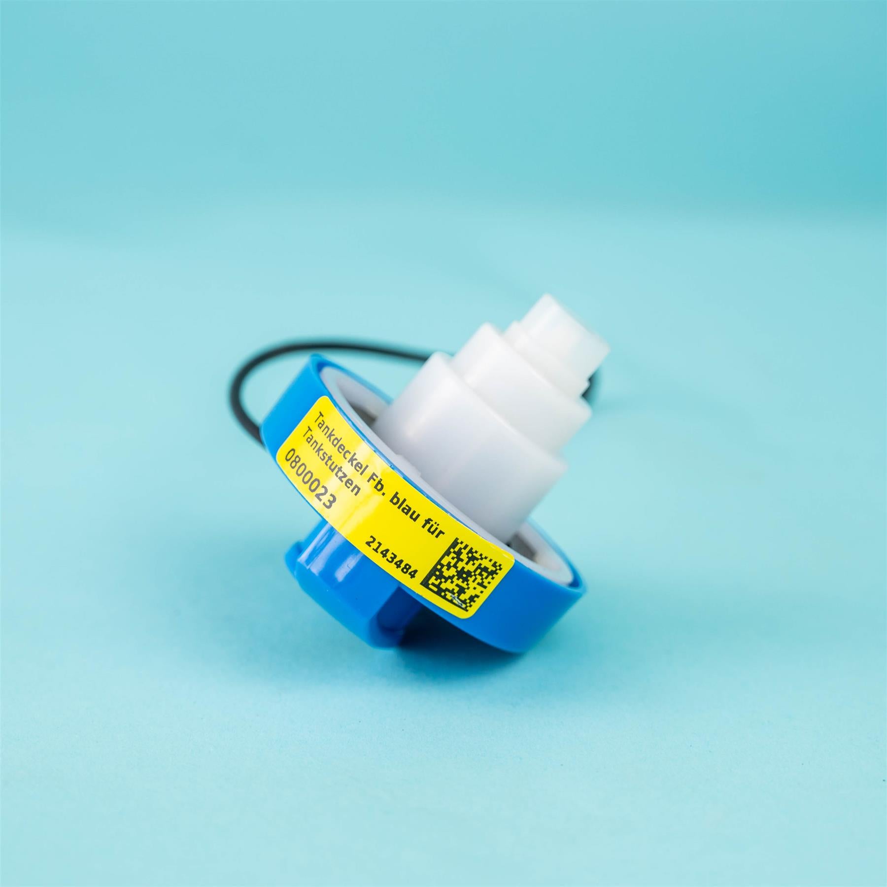 Dethleffs Tank Cap Blue & Retainer Strap