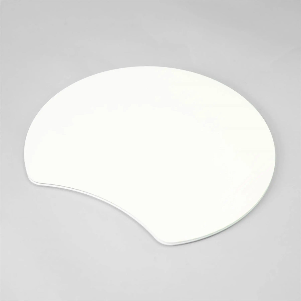 A white Dethleffs motorhome wash basin cover.