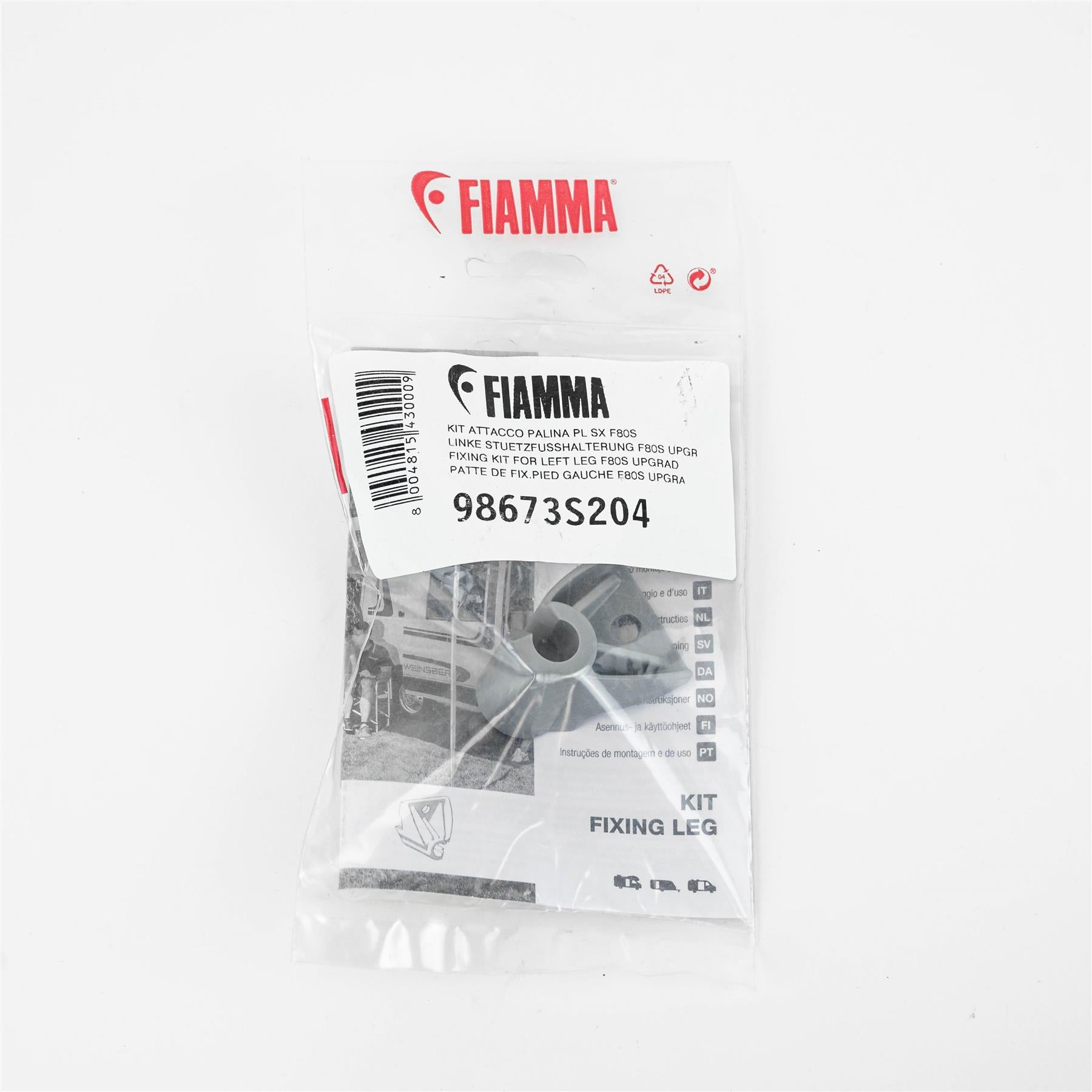 Fiamma Fixing Kit for Left Leg F80S Upgrade