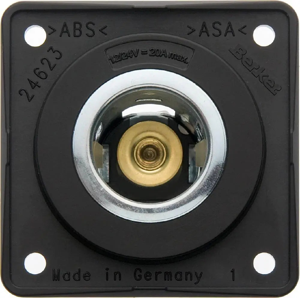 Berker Anthracite SOCKET OUTLET 12v Berker