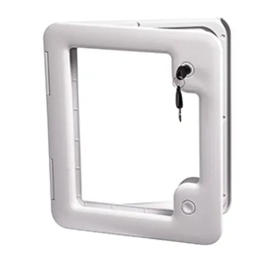 Mini Service Locker Door, White Pennine Leisure Supplies