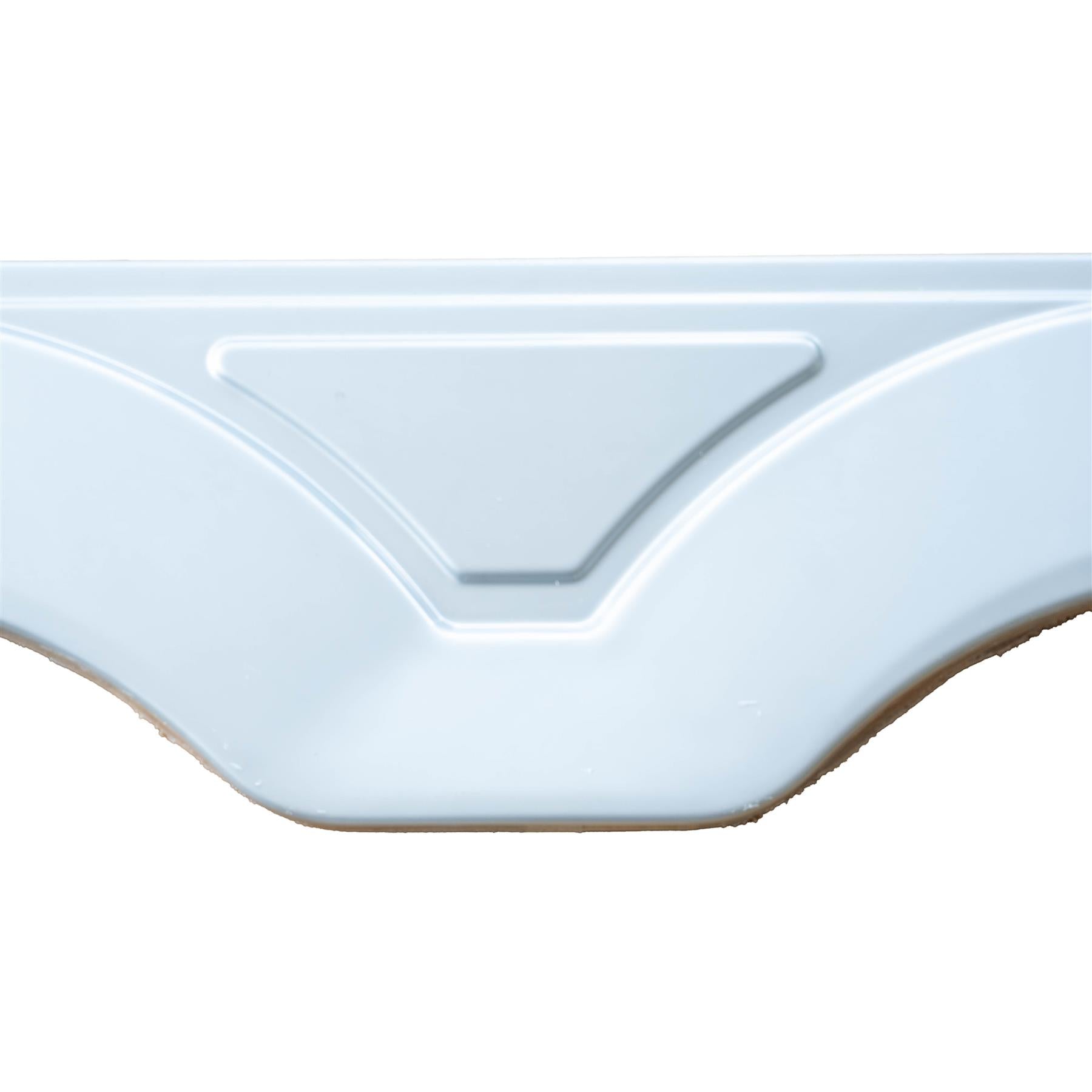 WHEEL ARCH SILVER TWIN AXLE ROUND 120MM DEEP