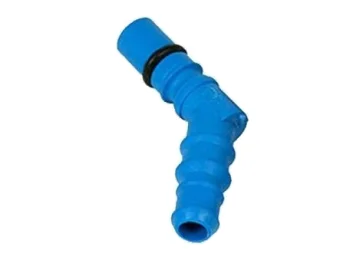 Reich Barbed Tap Fittings with O Rings. Pair - 1x Blue & 1x Red Reich