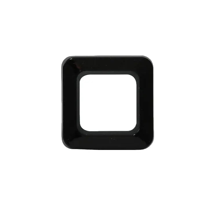 C-Line CT single faceplate gloss black PO401