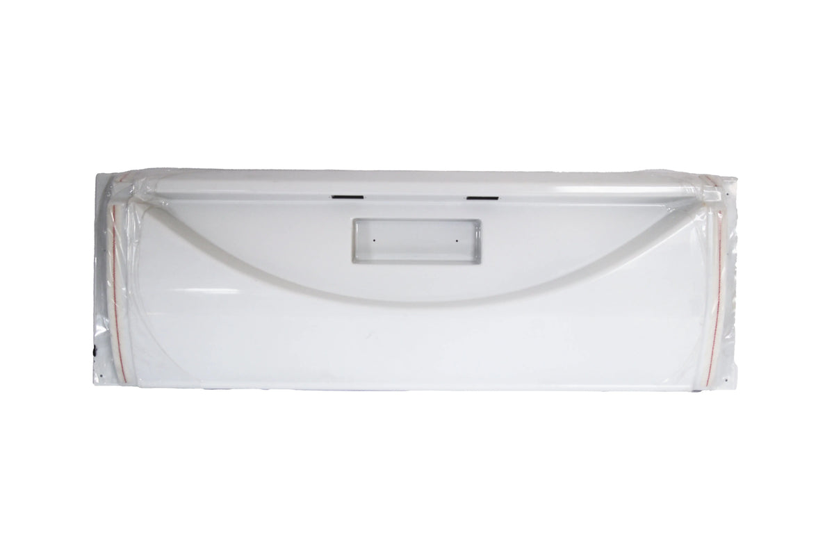 Dethleffs Centre Bumper Section, White. MY2007-2017 Dethleffs