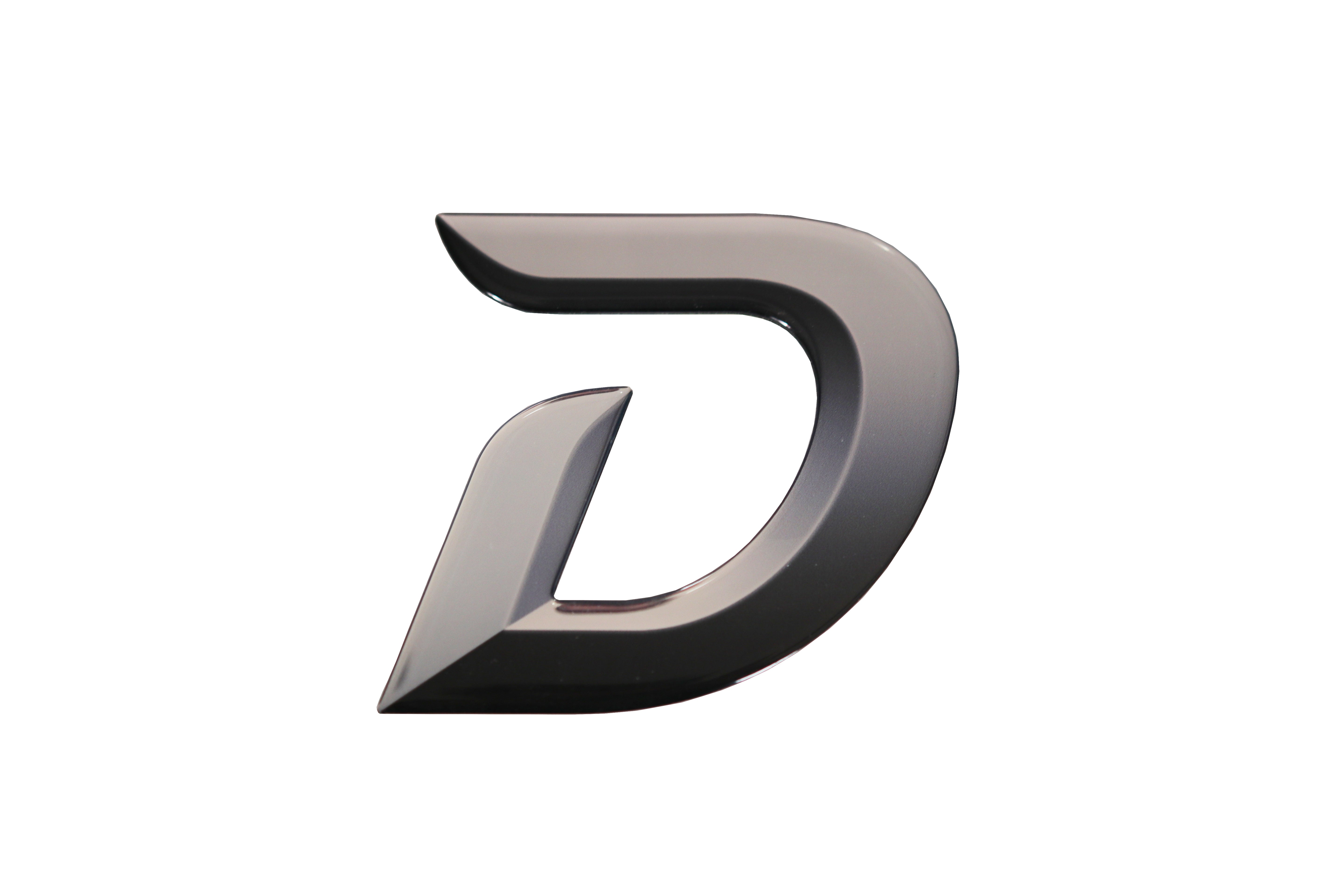 Dethleffs 'D' Logo Decal - Gloss Chrome