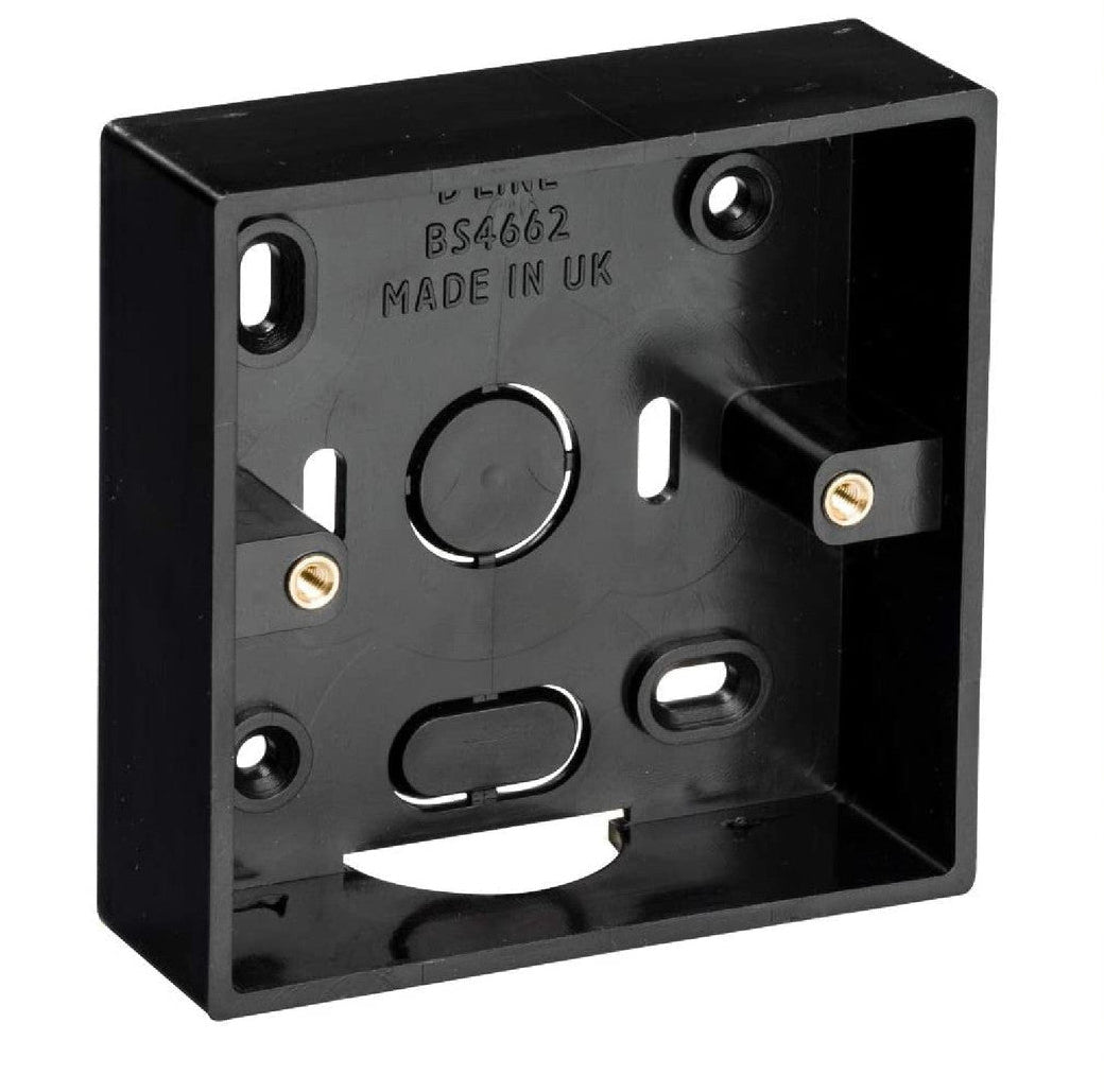 POWERPART Single Surface Box 37mm - Black