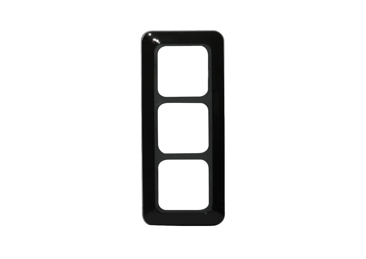 3 way socket faceplate C-Line
