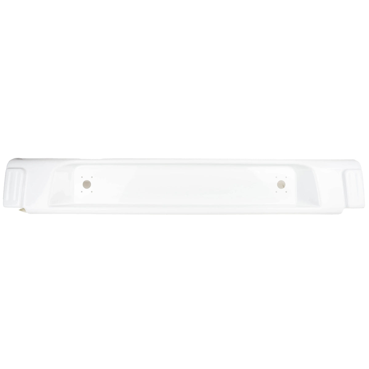 A white Elddis Autoquest motorhome rear centre bumper panel.