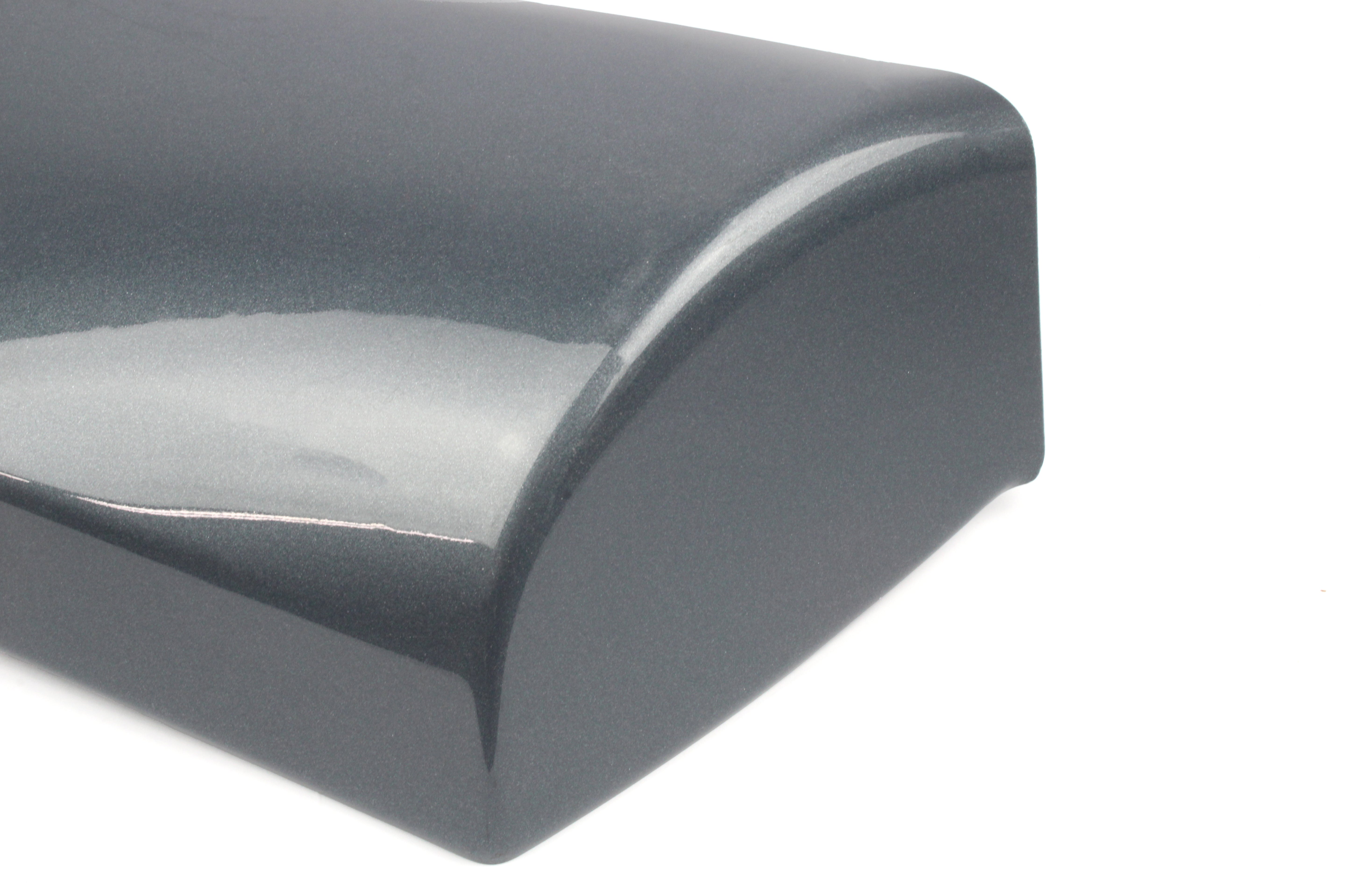 Black bumper cover on white background