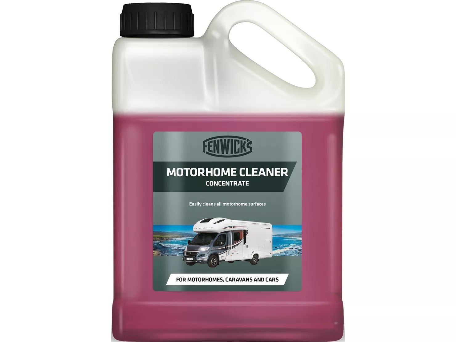 Fenwicks Motorhome Cleaner on White Background