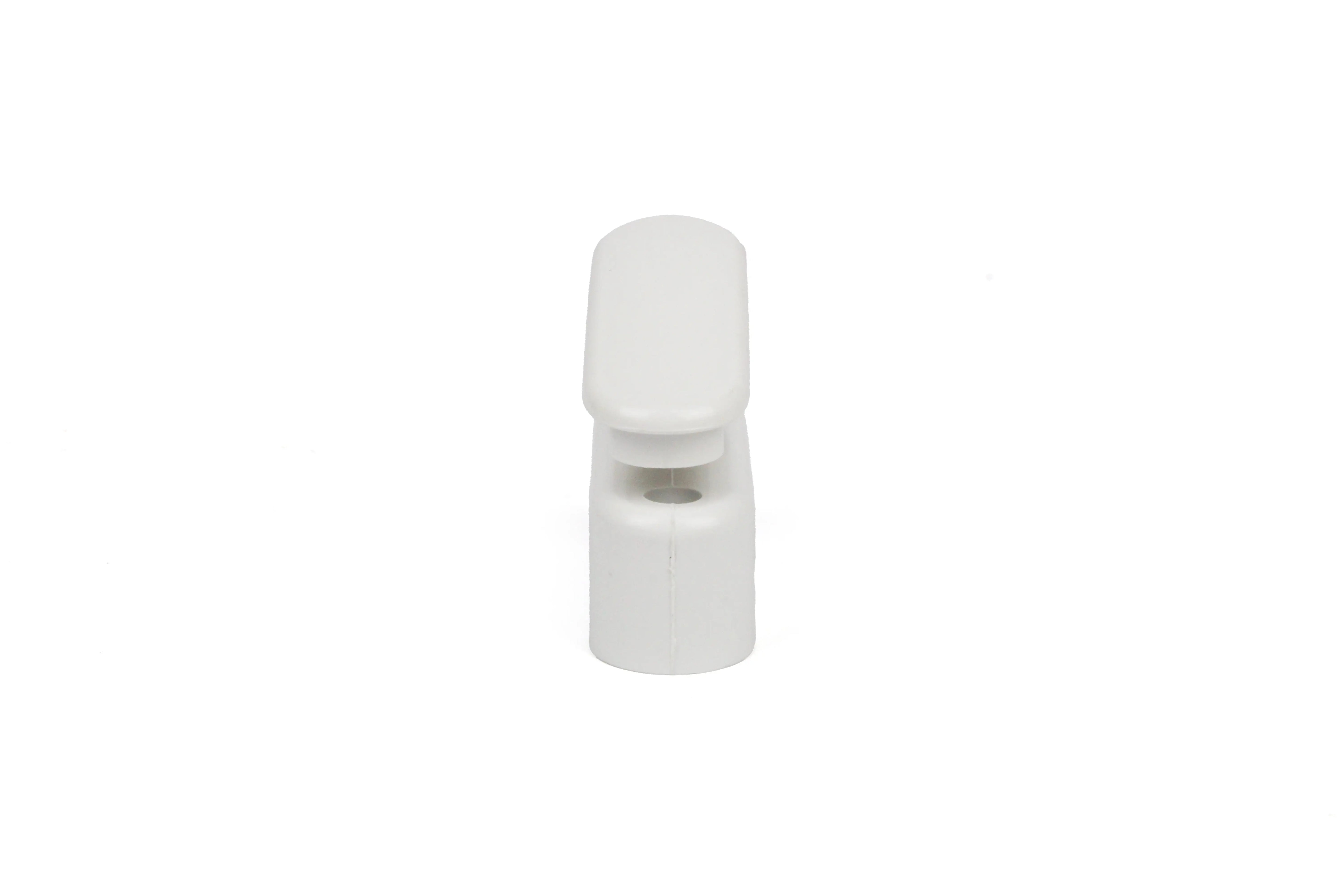 A white Elddis motorhome shower screen door retainer.