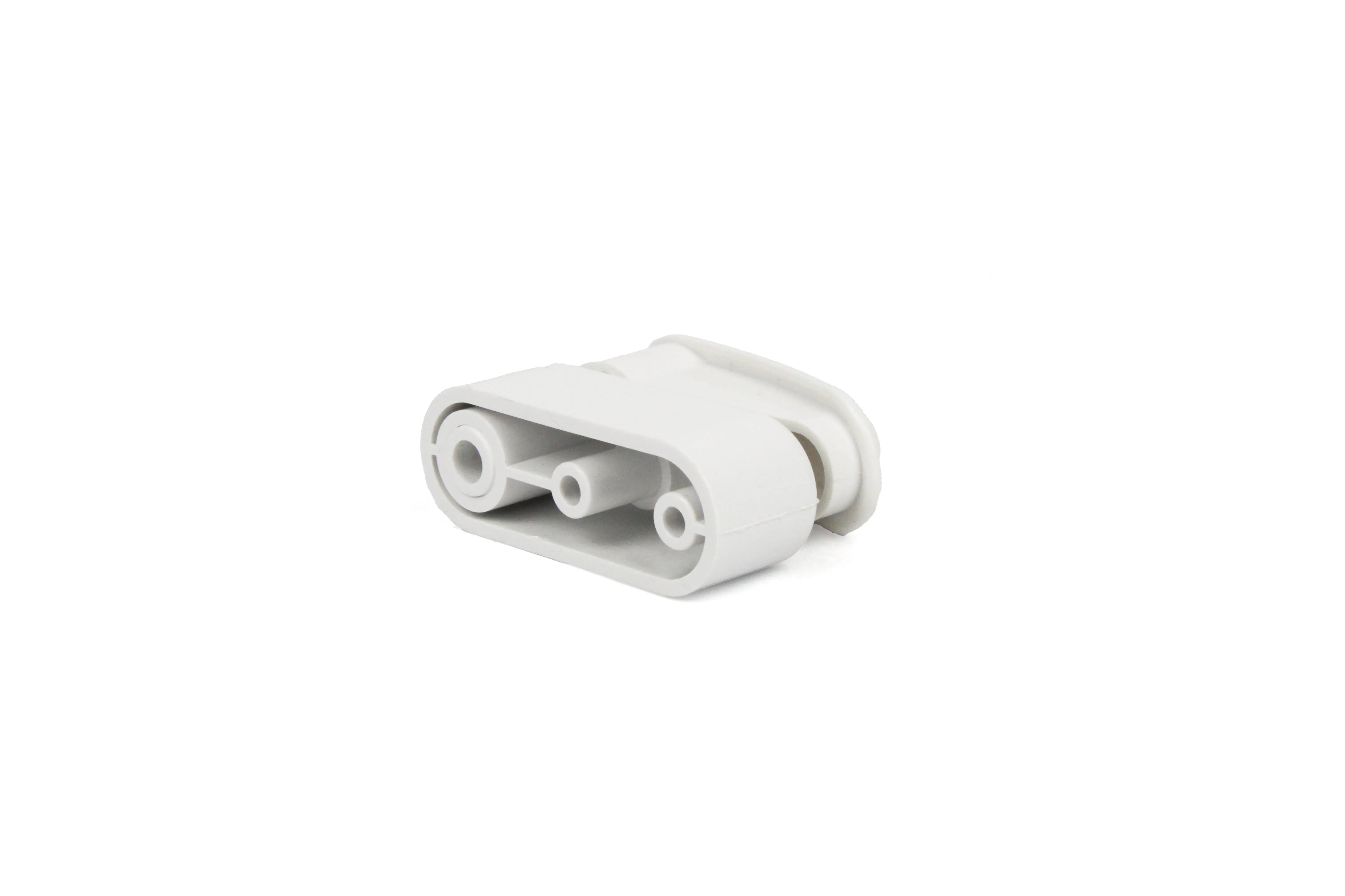 A white Elddis motorhome shower screen door retainer.